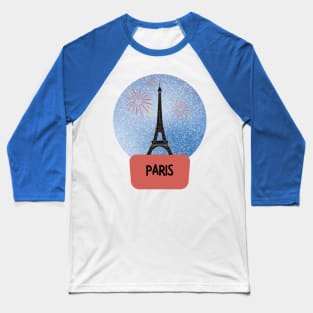 It's Snowing In Paris Baseball T-Shirt